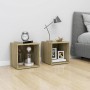 Mueble para TV madera contrachapada roble Sonoma 37x35x37 cm de , Muebles TV - Ref: Foro24-805507, Precio: 26,51 €, Descuento...