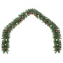 Guirnalda de Navidad decorada con bolas 20 m de , Adornos festivos - Ref: Foro24-284307, Precio: 117,55 €, Descuento: %
