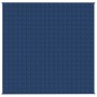 Manta con peso tela azul 200x200 cm 9 kg de , Mantas - Ref: Foro24-350796, Precio: 66,67 €, Descuento: %