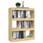 Estantería/divisor de espacios madera maciza pino 100x30x103 cm de , Librerías y estanterías - Ref: Foro24-808213, Precio: 69...