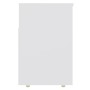 Banco zapatero de madera contrachapada blanco 105x30x45 cm de , Zapateros y organizadores de calzado - Ref: Foro24-808756, Pr...