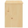Mesita de noche madera maciza de pino madera clara 35x30x40 cm de , Mesitas de noche - Ref: Foro24-322221, Precio: 51,86 €, D...