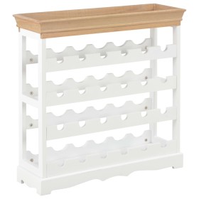 Armario botellero MDF blanco 70x22,5x70,5 cm de , Botelleros - Ref: Foro24-280065, Precio: 101,46 €, Descuento: %
