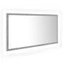 Espejo de baño LED acrílico gris hormigón 90x8,5x37 cm | Foro24.es | Tu tienda online para hogar, jardín y más Foro24.es
