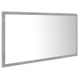 Espejo de baño LED acrílico gris hormigón 90x8,5x37 cm | Foro24.es | Tu tienda online para hogar, jardín y más Foro24.es