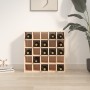 Botellero de madera maciza de pino 56x25x56 cm de , Armarios para vino y licores - Ref: Foro24-821537, Precio: 64,06 €, Descu...