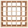 Botellero de madera maciza de pino 56x25x56 cm de , Armarios para vino y licores - Ref: Foro24-821537, Precio: 64,06 €, Descu...