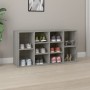 Banco zapatero madera contrachapada gris Sonoma 103x30x54,5 cm de , Zapateros y organizadores de calzado - Ref: Foro24-826370...
