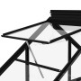 Invernadero de vidrio gris antracita aluminio 155x395,5x191cm de , Invernaderos - Ref: Foro24-3082336, Precio: 898,63 €, Desc...