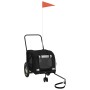Remolque de bicicleta mascotas hierro tela Oxford negro de , Cochecitos para mascotas - Ref: Foro24-93891, Precio: 105,28 €, ...