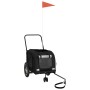Remolque de bicicleta mascotas hierro tela Oxford negro de , Cochecitos para mascotas - Ref: Foro24-93891, Precio: 105,28 €, ...