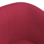 Sillón de tela rojo tinto de , Sillones - Ref: Foro24-356427, Precio: 187,78 €, Descuento: -5%%