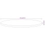 Tablero de mesa redondo madera maciza de acacia Ø70x2,5 cm de , Tableros para mesas - Ref: Foro24-370052, Precio: 72,47 €, De...
