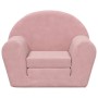 Sofá cama para niños felpa suave rosa | Foro24.es | Tu tienda online para hogar, jardín y más Foro24.es