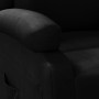 Sillón reclinable de cuero sintético negro de , Sillones - Ref: Foro24-340169, Precio: 188,55 €, Descuento: -5%%