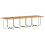 Set comedor de jardín con cojines 13 pzas ratán sintético beige de , Conjuntos de jardín - Ref: Foro24-3210952, Precio: 1,00 ...