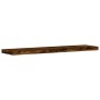 Estantes pared 4 uds madera ingeniería roble humo 40x10x1,5 cm de , Estanterías - Ref: Foro24-838195, Precio: 15,85 €, Descue...