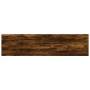 Estantes pared 4 uds madera ingeniería roble humo 40x10x1,5 cm de , Estanterías - Ref: Foro24-838195, Precio: 15,85 €, Descue...
