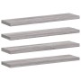 Estantes pared 2 uds madera ingeniería gris Sonoma 40x10x1,5 cm de , Estanterías - Ref: Foro24-838197, Precio: 17,50 €, Descu...