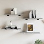 Estantes pared 4 uds madera ingeniería gris Sonoma 60x30x1,5 cm de , Estanterías - Ref: Foro24-838239, Precio: 38,05 €, Descu...
