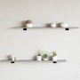 Estantes pared 4 uds madera ingeniería gris Sonoma 100x10x1,5cm de , Estanterías - Ref: Foro24-838287, Precio: 22,01 €, Descu...