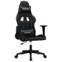 Silla gaming con masaje cuero sintético negro | Foro24.es | Tu tienda online para hogar, jardín y más Foro24.es