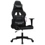 Silla gaming con masaje cuero sintético negro | Foro24.es | Tu tienda online para hogar, jardín y más Foro24.es