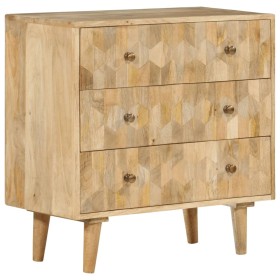 Cajonera de madera maciza de mango 70x35x70 cm de , Aparadores - Ref: Foro24-358184, Precio: 274,38 €, Descuento: %