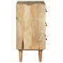 Cajonera de madera maciza de mango 70x35x70 cm de , Aparadores - Ref: Foro24-358184, Precio: 274,38 €, Descuento: %