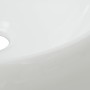Lavabo de baño redondo con grifo mezclador cerámica blanco de , Lavabos - Ref: Foro24-275495, Precio: 97,80 €, Descuento: %