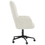 Sillón de relax de terciopelo color blanco crema en Sillones | Comprar online en Foru.es