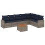Set de sofás de jardín 8 pzas con cojines ratán sintético gris de , Conjuntos de jardín - Ref: Foro24-3256488, Precio: 569,12...