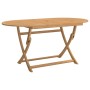 Juego de comedor de jardín 9 piezas madera maciza de acacia de , Conjuntos de jardín - Ref: Foro24-3214239, Precio: 514,66 €,...