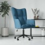 Sillón de relax de terciopelo azul en Sillones | Comprar online en Foru.es