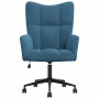 Sillón de relax de terciopelo azul en Sillones | Comprar online en Foru.es