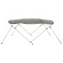 Toldo bimini 4 arcos con paredes laterales 243x(170-182)x137 cm de , Cubiertas para almacenamiento de barcas - Ref: Foro24-94...