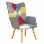 Silla de relajación de tela patchwork en Sillones | Comprar online en Foru.es