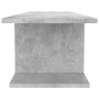 Mueble de TV de pared gris hormigón 103x30x26,5 cm de , Muebles TV - Ref: Foro24-806984, Precio: 38,66 €, Descuento: %
