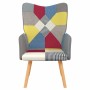 Silla de relajación de tela patchwork en Sillones | Comprar online en Foru.es