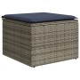 Set de sofás de jardín 4 pzas con cojines ratán sintético gris | Foro24.es | Tu tienda online para hogar, jardín y más Foro24.es