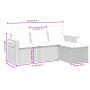 Set de sofás de jardín 4 pzas con cojines ratán sintético gris | Foro24.es | Tu tienda online para hogar, jardín y más Foro24.es