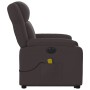 Sillón masaje eléctrico reclinable elevable tela marrón oscuro | Foro24.es | Tu tienda online para hogar, jardín y más Foro24.es