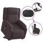 Sillón masaje eléctrico reclinable elevable tela marrón oscuro | Foro24.es | Tu tienda online para hogar, jardín y más Foro24.es