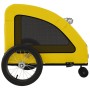 Remolque de bicicleta mascotas hierro tela Oxford amarillo | Foro24.es | Tu tienda online para hogar, jardín y más Foro24.es