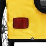 Remolque de bicicleta mascotas hierro tela Oxford amarillo | Foro24.es | Tu tienda online para hogar, jardín y más Foro24.es