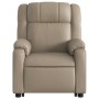 Sillón elevable eléctrico cuero artificial capuchino | Foro24.es | Tu tienda online para hogar, jardín y más Foro24.es
