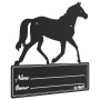 Placa de identificación de establo de acero negro de , Equipo y accesorios para equitación - Ref: Foro24-172478, Precio: 17,5...