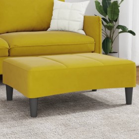 Comprar Reposapiés de terciopelo amarillo