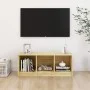 Mueble de TV madera maciza de pino 104x33x41 cm de vidaXL, Muebles TV - Ref: Foro24-809960, Precio: 58,49 €, Descuento: %