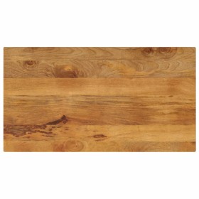 Tablero de mesa rectangular madera maciza mango 110x50x3,8 cm de , Tableros para mesas - Ref: Foro24-371657, Precio: 94,00 €,...